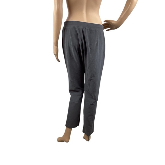 Eileen Fisher Gray Stretch Crop Pants Pull-On Size S - Picture 5 of 7